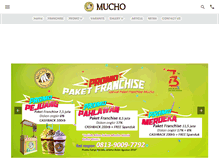 Tablet Screenshot of muchomania.com